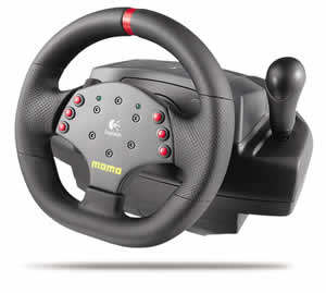 Logitech 963282-0403 MOMO Racing Force Feedback Wheel 