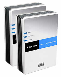 Linksys PLK200 PowerLine AV Ethernet Adapter Kit