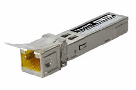 Linksys MGBT1 Gigabit Ethernet 1000 Base-T Mini-GBIC SFP Transceiver