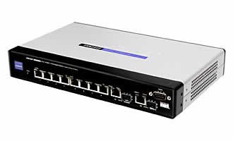 Linksys SRW208P 8-Port Managed Ethernet Switch