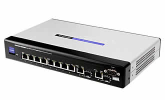 Linksys SRW208MP 8-Port Managed Ethernet Switch