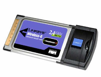 Linksys WPC54GR Wireless-G Notebook Adapter