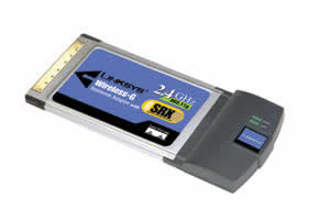 Linksys WPC54GX Wireless-G Notebook Adapter