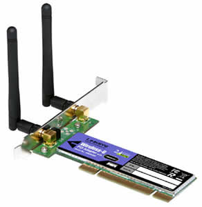 Linksys WMP54GR Wireless-G PCI Adapter