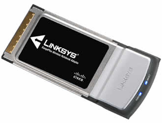 Linksys WPC100 RangePlus Wireless Notebook Adapter