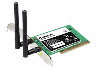 Linksys WMP110 RangePlus Wireless PCI Adapter