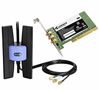 Linksys WMP300N Wireless-N PCI Adapter