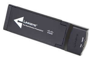 Linksys WEC600N Dual-Band Wireless-N ExpressCard