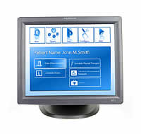 Planar PT1705MU SAW Touch Screen LCD Monitor