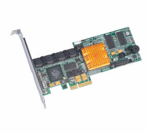 Promise SuperTrak EX8350 Serial ATA PCIe RAID 6 Controller