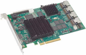 Promise SuperTrak EX16650 PCIe SAS/SATA RAID Controller