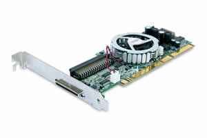 Sans Digital HA-TEK-DC390U4B Ultra320 U4 Dual Channel SCSI Host Bus Adapter