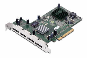 Sans Digital HA-DAT-4ESPCIE Four eSTATA Ports PCI-Express Host Adapter