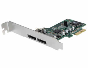 Sans Digital HA-SAN-2ESPCIE2 eSTATA PCI-Express Host Adapter