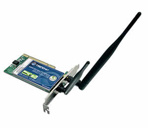 Trendnet TEW-603PI 108Mbps 802.11g MIMO Wireless PCI Adapter
