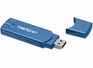 Trendnet TEW-504UB 108Mbps 802.11a/g Wireless Adapter