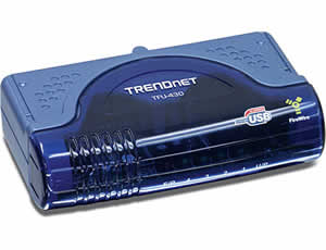 Trendnet TFU-430 USB2.0/FireWire Combo Hub