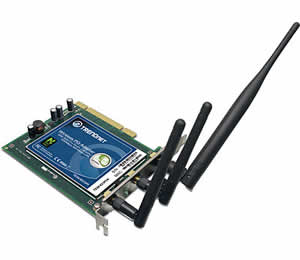 Trendnet TEW-623PI 300Mbps Wireless N-Draft PCI Adapter