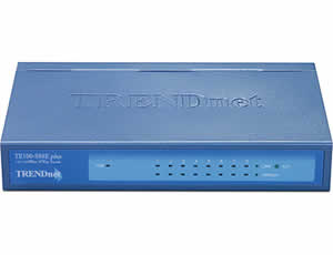 Trendnet TE100-S88Eplus Auto-MDIX Fast Ethernet Mini Switch