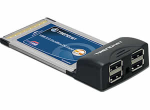 Trendnet TU2-H4PC USB PC Card