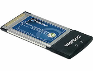 Trendnet TEW-441PC 108Mbps Wireless Super G PC Card