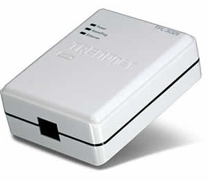 Trendnet TPL-302E 200Mbps Powerline AV Fast Ethernet Adapter