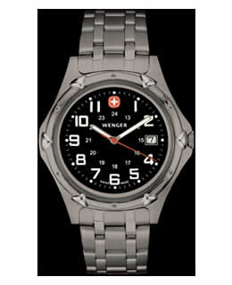 Wenger 73126 Standard Issue XL Titanium Watch