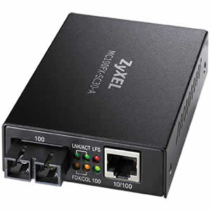 ZyXEL MC100FX-SC30-A Media Converter