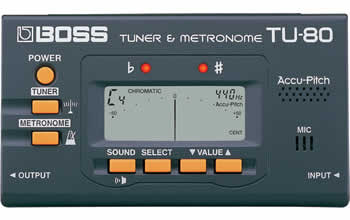 Boss TU-80 Tuner/Metronome