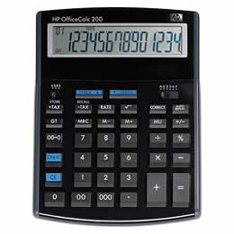 HP OfficeCalc 200 Calculator