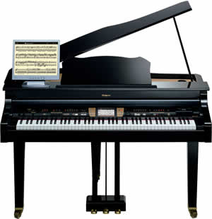 Roland KR-15 Digital Intelligent Mini-Grand Piano