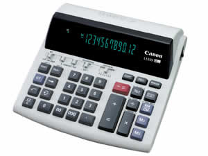 Canon L1255 Commercial Desktop Printing Calculator