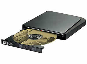 HP dvd555s 8X External Multiformat DVD Writer
