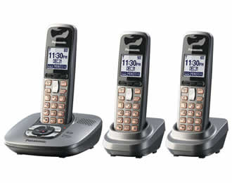 Panasonic KX-TG6433M Expandable Digital Cordless Telephone