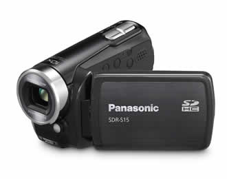 Panasonic SDR-S15 Compact SD Card Standard Definition Camcorder