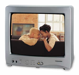 Toshiba 13A24 FST Blackstripe II Color Television
