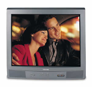 Toshiba 27A34 FST Black Color Television