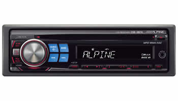 Alpine CDE-9874 CD/MP3 Receiver