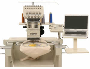 Brother BE-1201B AC-PC Embroidery Machine