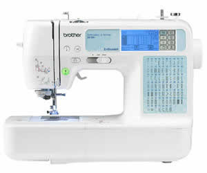 Brother SE-350 Compact Sewing Embroidery Combo Machine