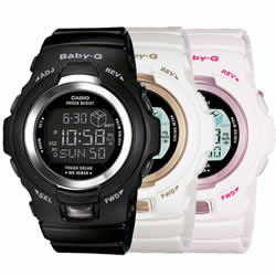 Casio BGR300-1/4/7 Baby-G Watch