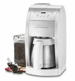 Cuisinart DGB-600BCW 10-Cup Automatic Coffeemaker