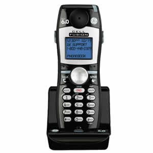 GE 28107FE1 Cell Fusion Cordless DECT 6.0 Digital Interference Free Dual Handset Phone