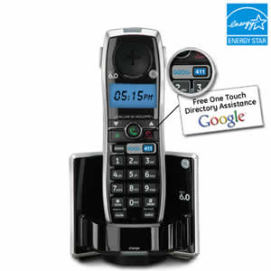 GE 28801FE1 DECT 6.0 GOOG-411 Cordless Phone