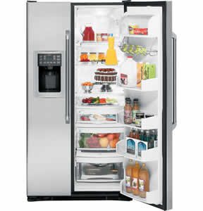 GE GSCF3PGXBB Cafe Side-By-Side Refrigerator