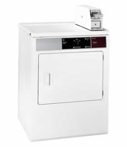 GE DCCH43EHWW Commercial Frontload Electric Dryer