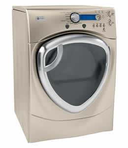 GE DPVH880EJMG Profile Colossal Capacity Electric Dryer