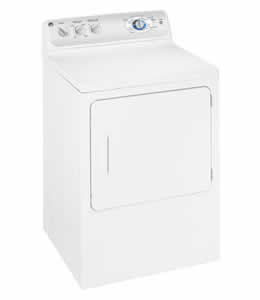 GE DRSR495EGWW Super Capacity Electric Dryer