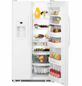 GE GSF25IGXWW Side-By-Side Refrigerator