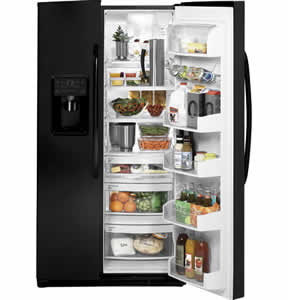 GE GSHF6PGYBB Side-By-Side Refrigerator